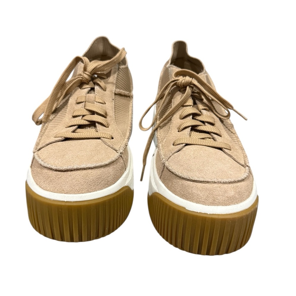 UGG Ez Duzzit Beige Platform Sneakers - Picture 2 of 11